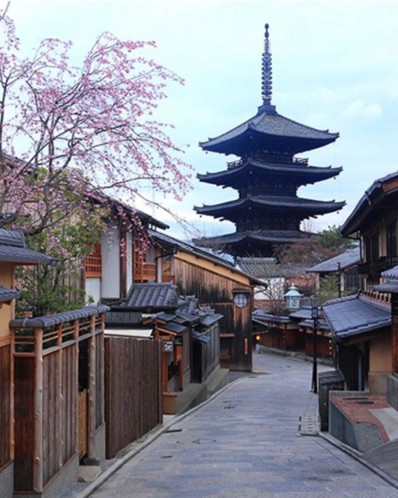 京都　写真スポット　八坂の塔